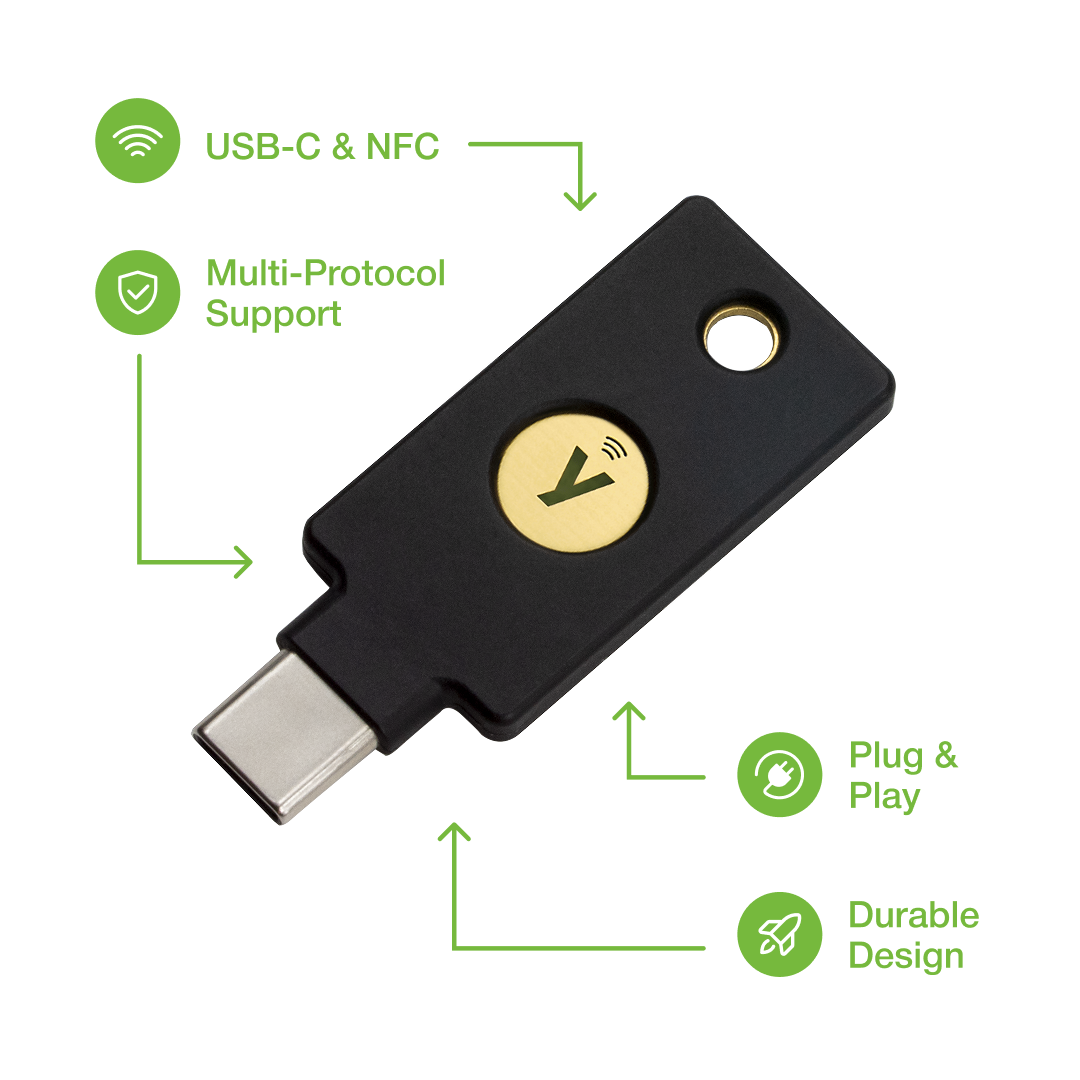 YubiKey 5C NFC – USB-C & NFC Security Key | Trust Panda – Trust YubiKey 5C NFC – USB-C & NFC Security Key | Trust Panda – Trust