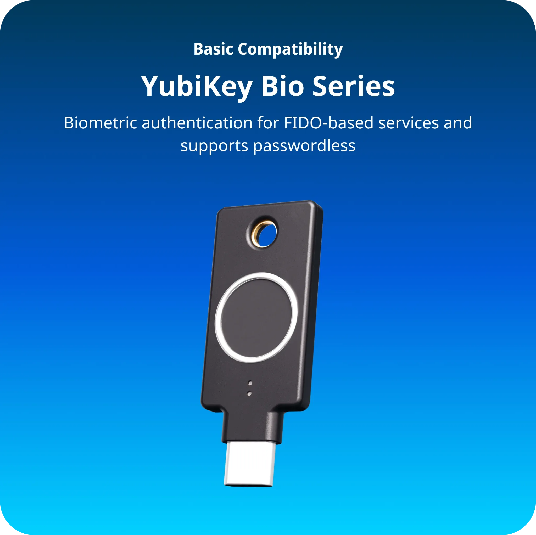 YubiKey C Bio (FIDO Edition)