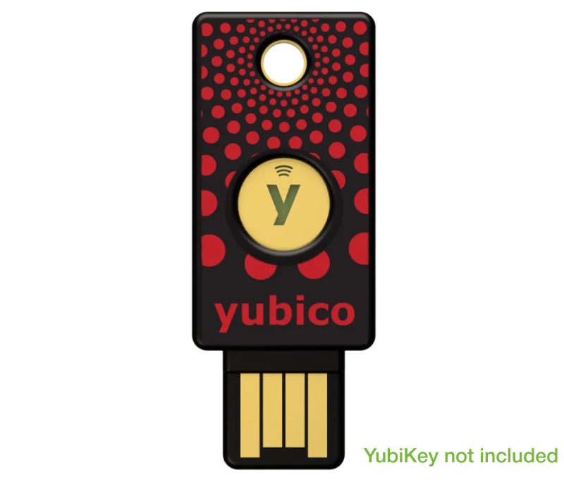 YubiStyle Cover (Polka Red)